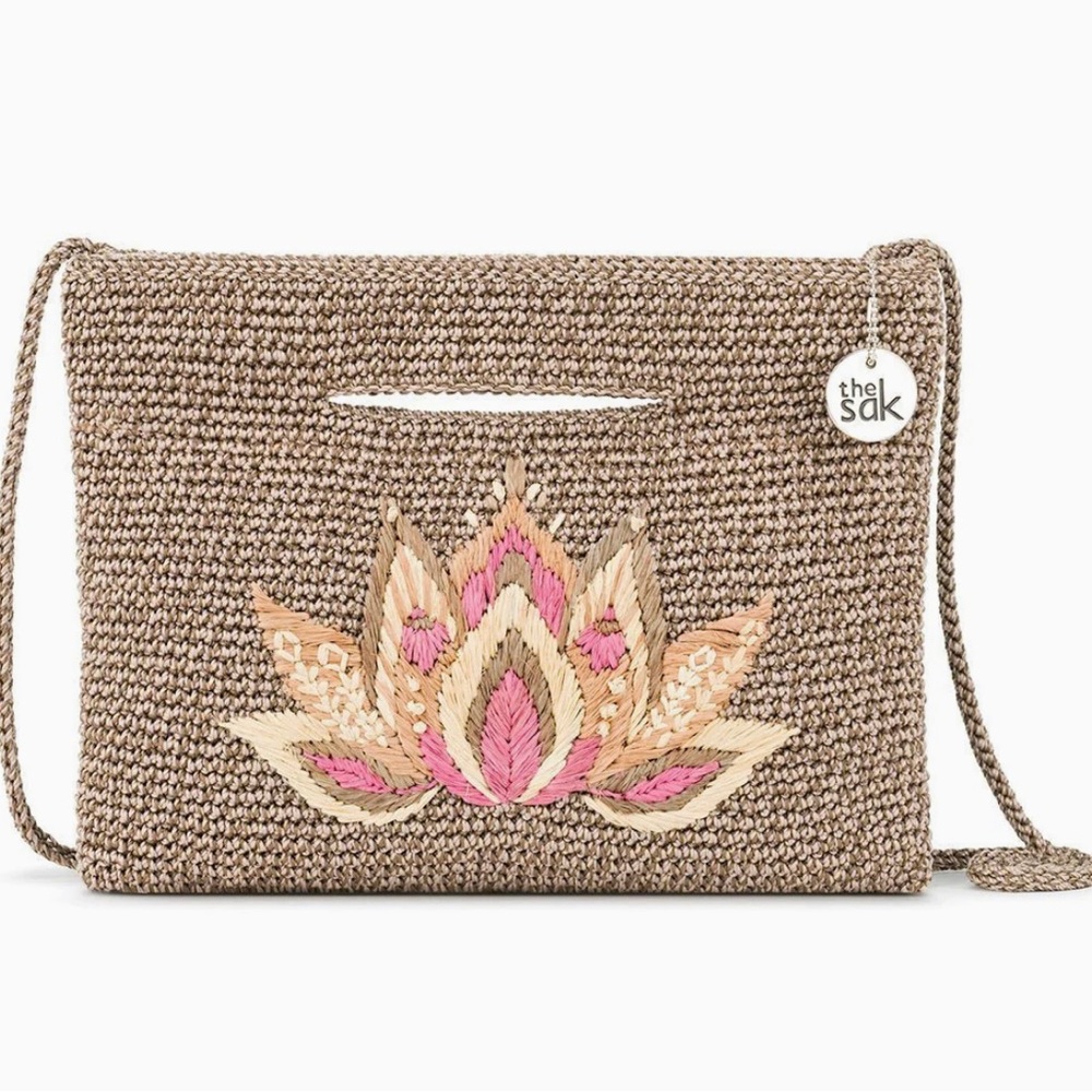 NWT THE SAK Linden Crossbody in Lotus